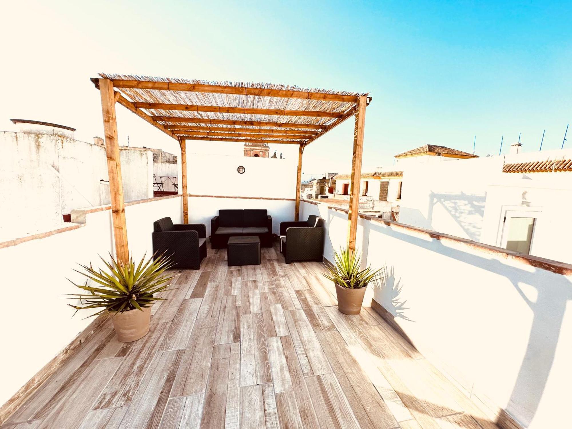Ferienwohnung Duplex In Tarifa'S Old Town Exterior foto